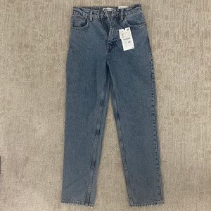 Zara classic mom fit jeans